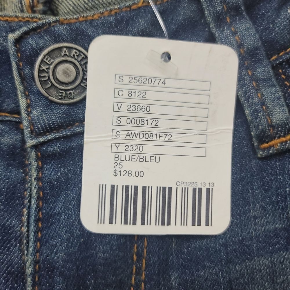 Free People patch jeans, size 25 - Picture 5 of 8